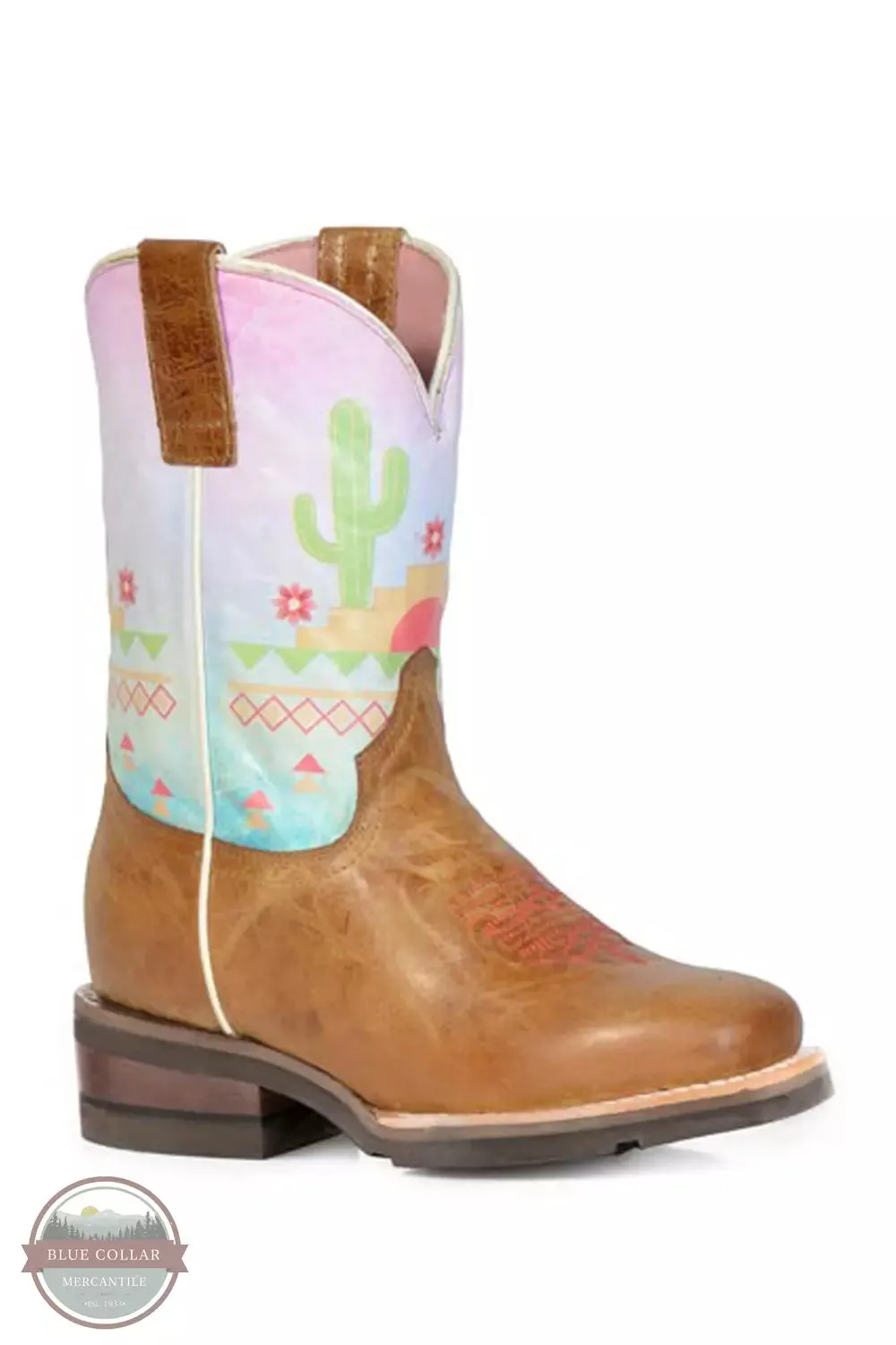 09-018-9991-0061 TA Pretty Lil' Cactus Western Boots