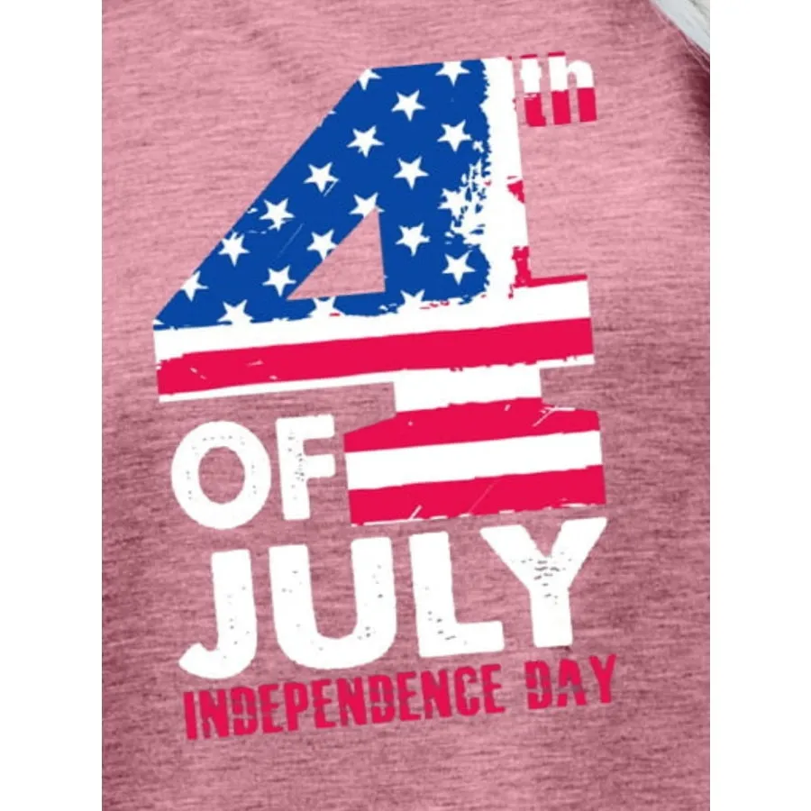 4th OF JULY INDEPENDENCE DAY Graphic Tee