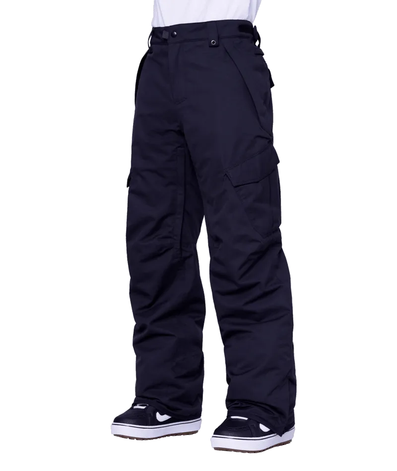 686 Infinity Insulated Cargo Snowboard Pants Black 2024