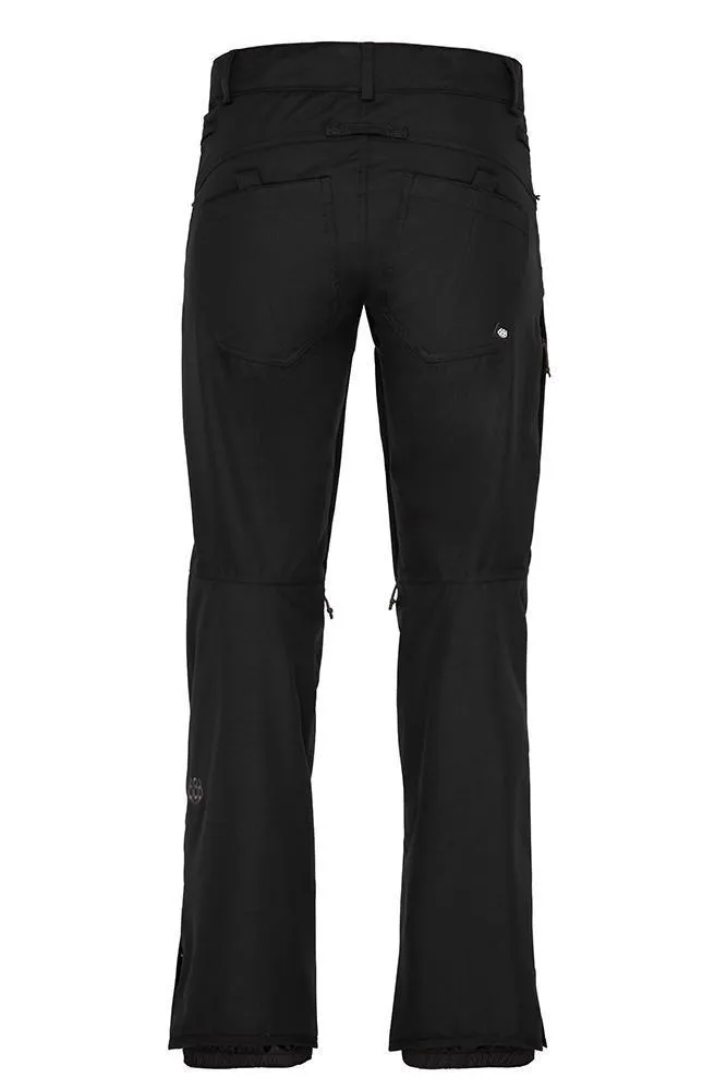 686 Mid-Rise Insulated Snowboard Pants Women's Black 2022