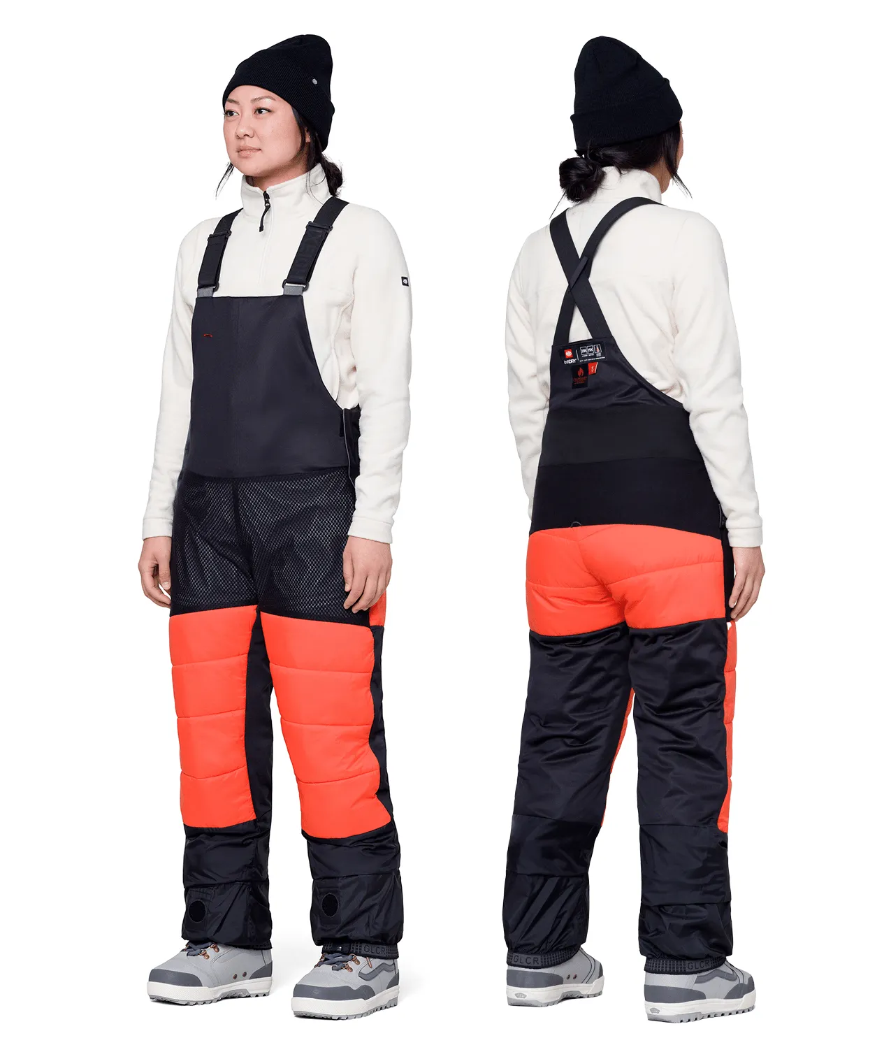 686 Women's Geode Thermagraph Bib Snowboard Pants Spearmint Spray 2024