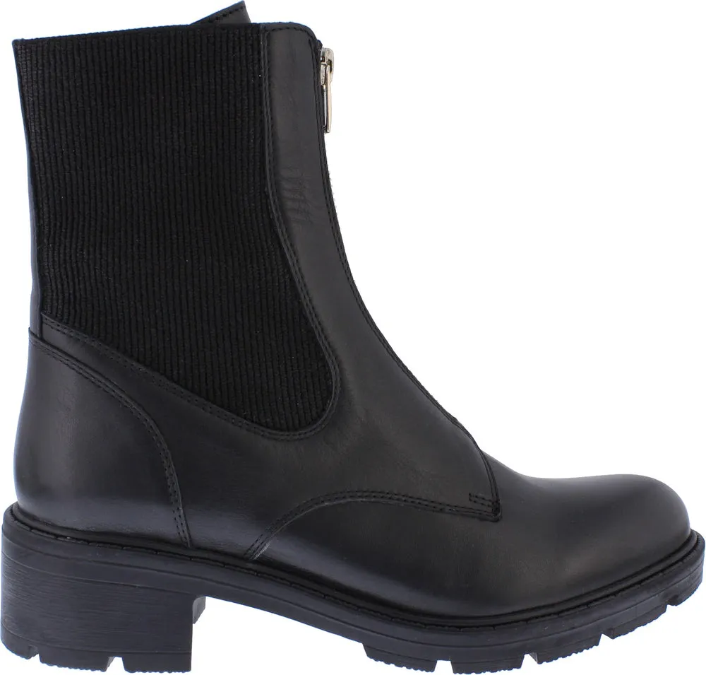 Adesso Elodie Boot A6651-222 Black Leather