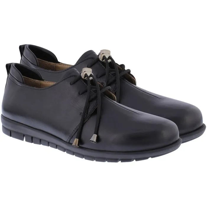 Adesso Sarah black leather shoe