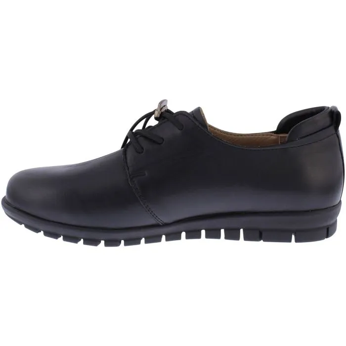 Adesso Sarah black leather shoe