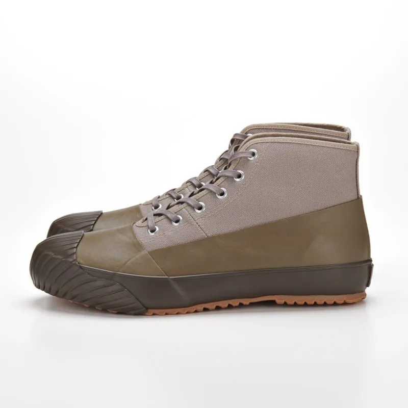 ALLWEATHER | Vulcanised Sole Sneaker Boot | Grege