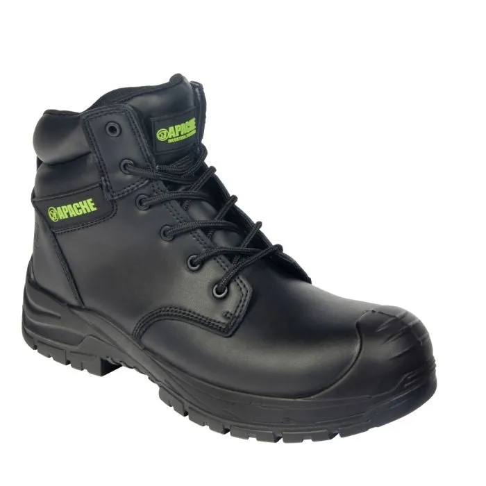 Apache Edmonton Non Metallic Safety Boot -BLACK