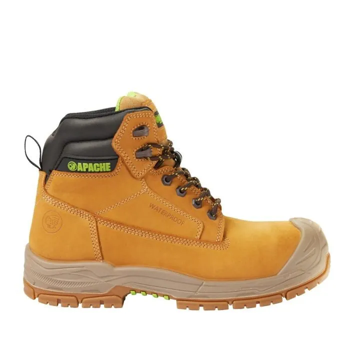 Apache Thompson Waterproof Breathable Work Boot-WHEAT