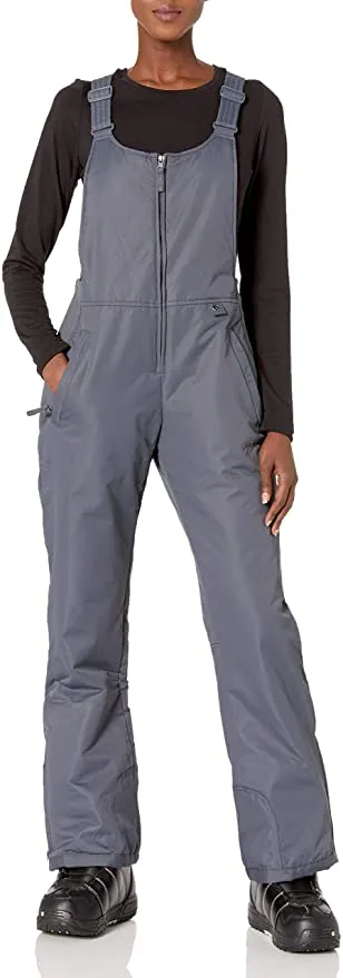 Arctix Women's Essential Insulated Bib Overalls, Steel