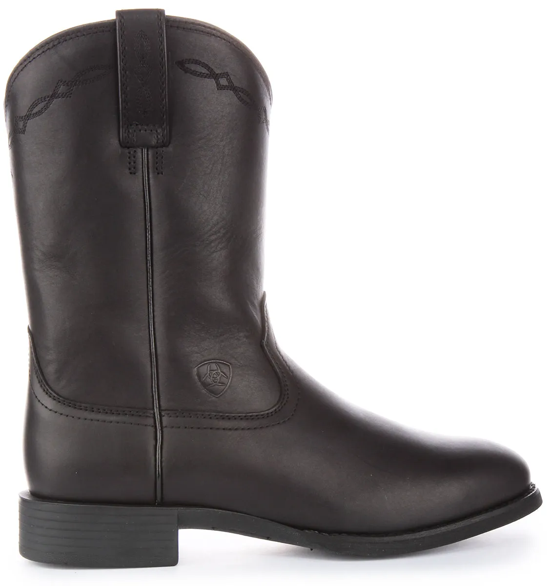 Ariat Heritage Roper In Black For Men