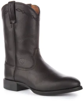 Ariat Heritage Roper In Black For Men