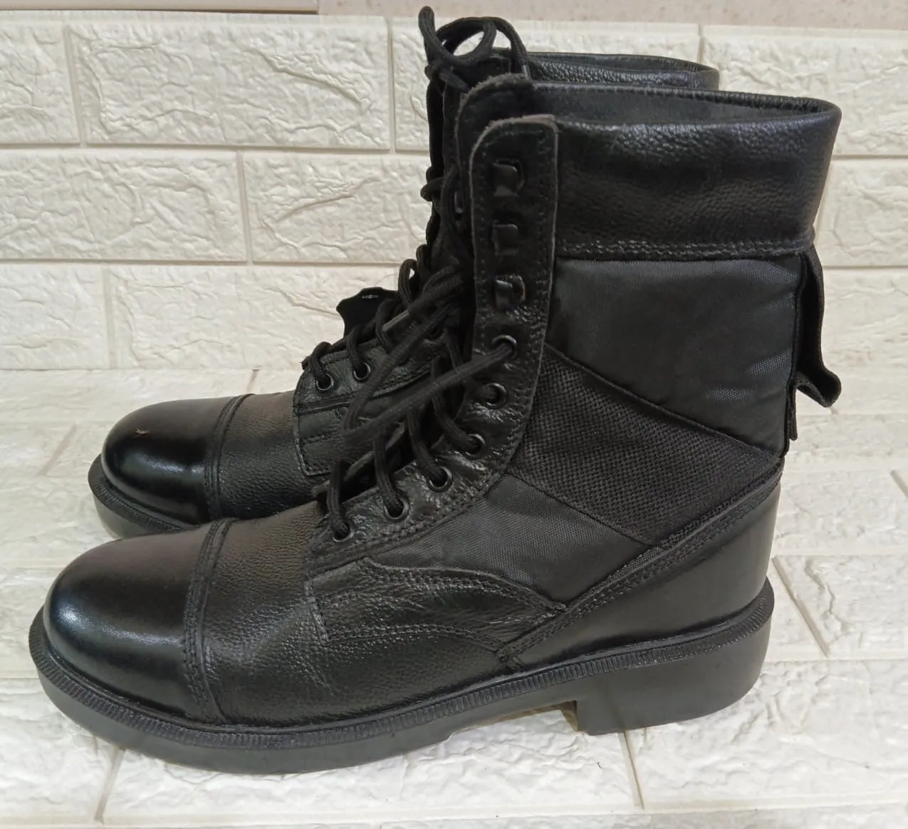 Army Leather Boots-Defective