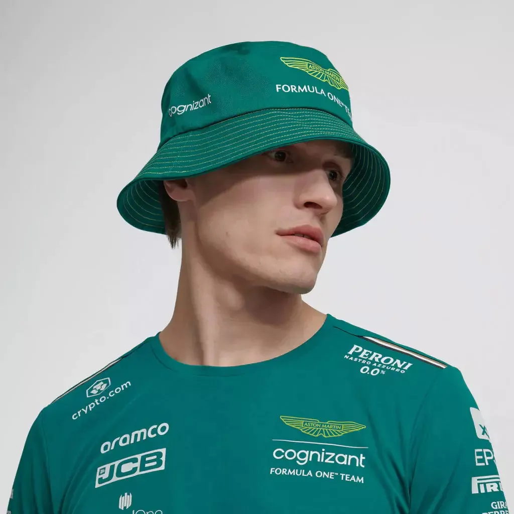 Aston Martin Cognizant F1 2023 Team Bucket Hat- Green