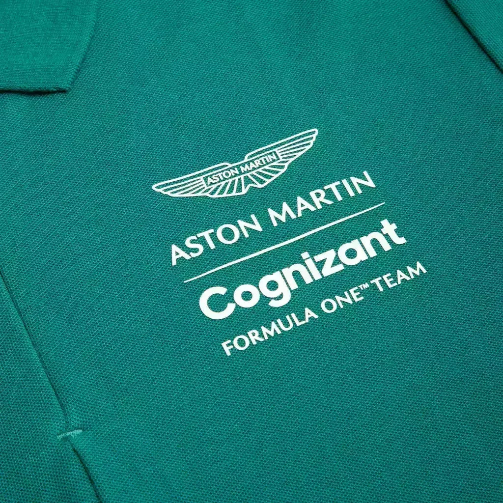 Aston Martin Cognizant F1 Lifestyle Polo Shirt