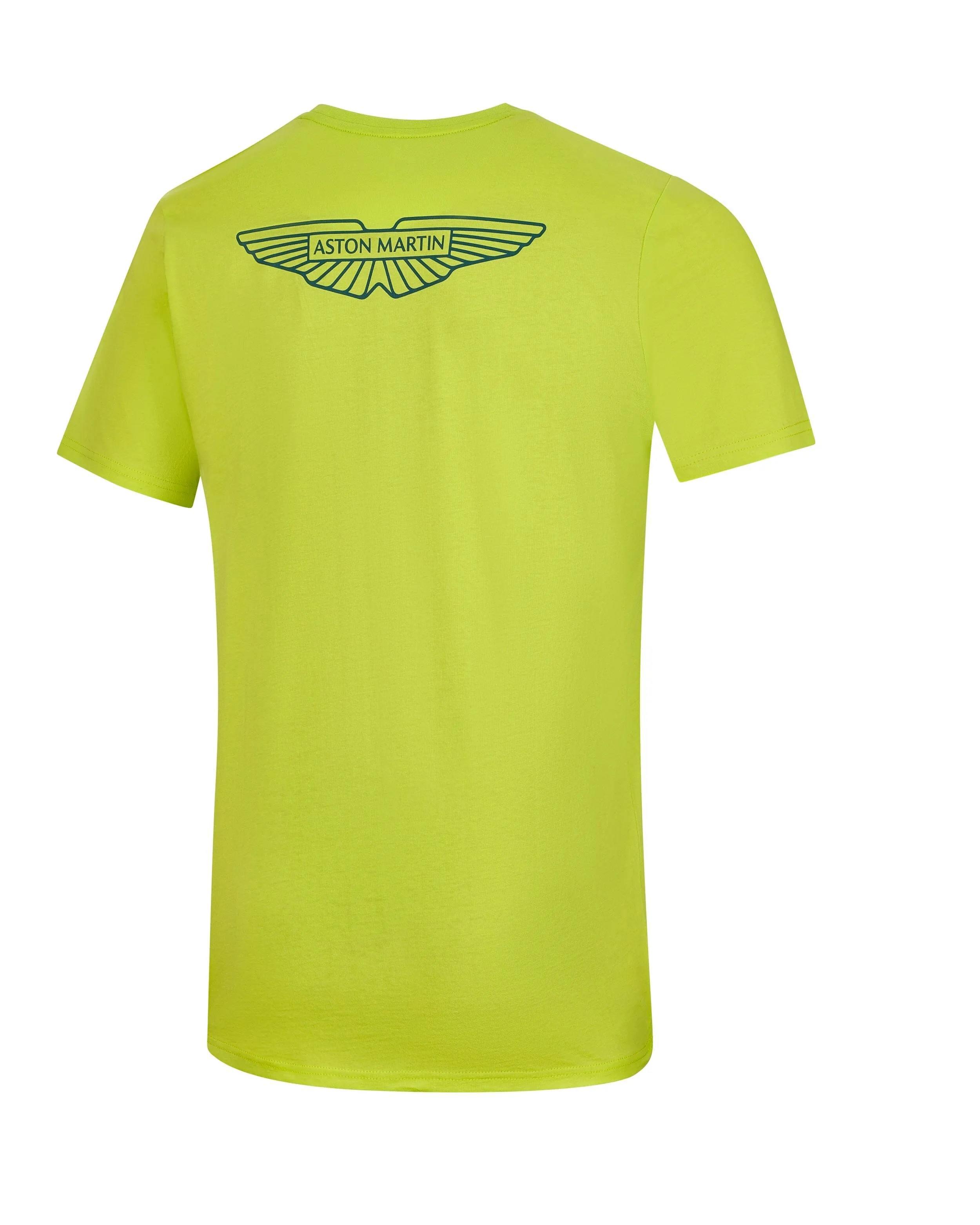 Aston Martin Cognizant F1 Men's Lifestyle Logo T-Shirt - Lime/Green/Black