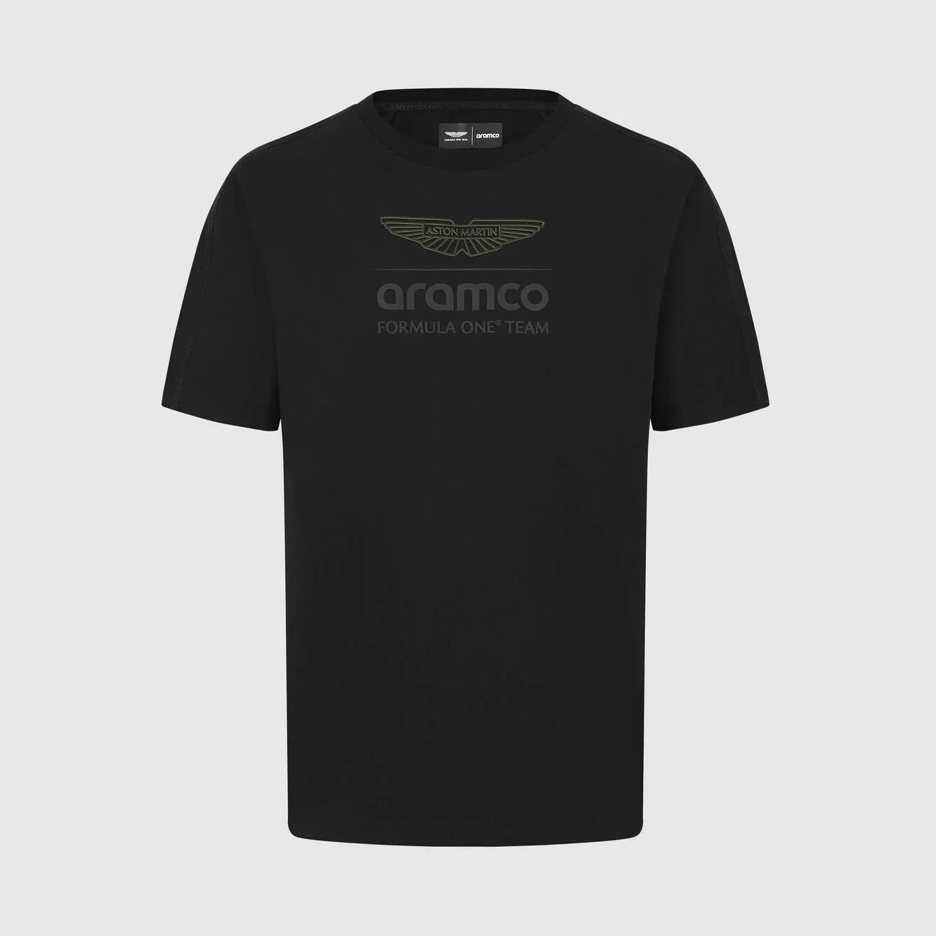 Aston Martin F1 Fanwear Stealth Logo T-Shirt - Black