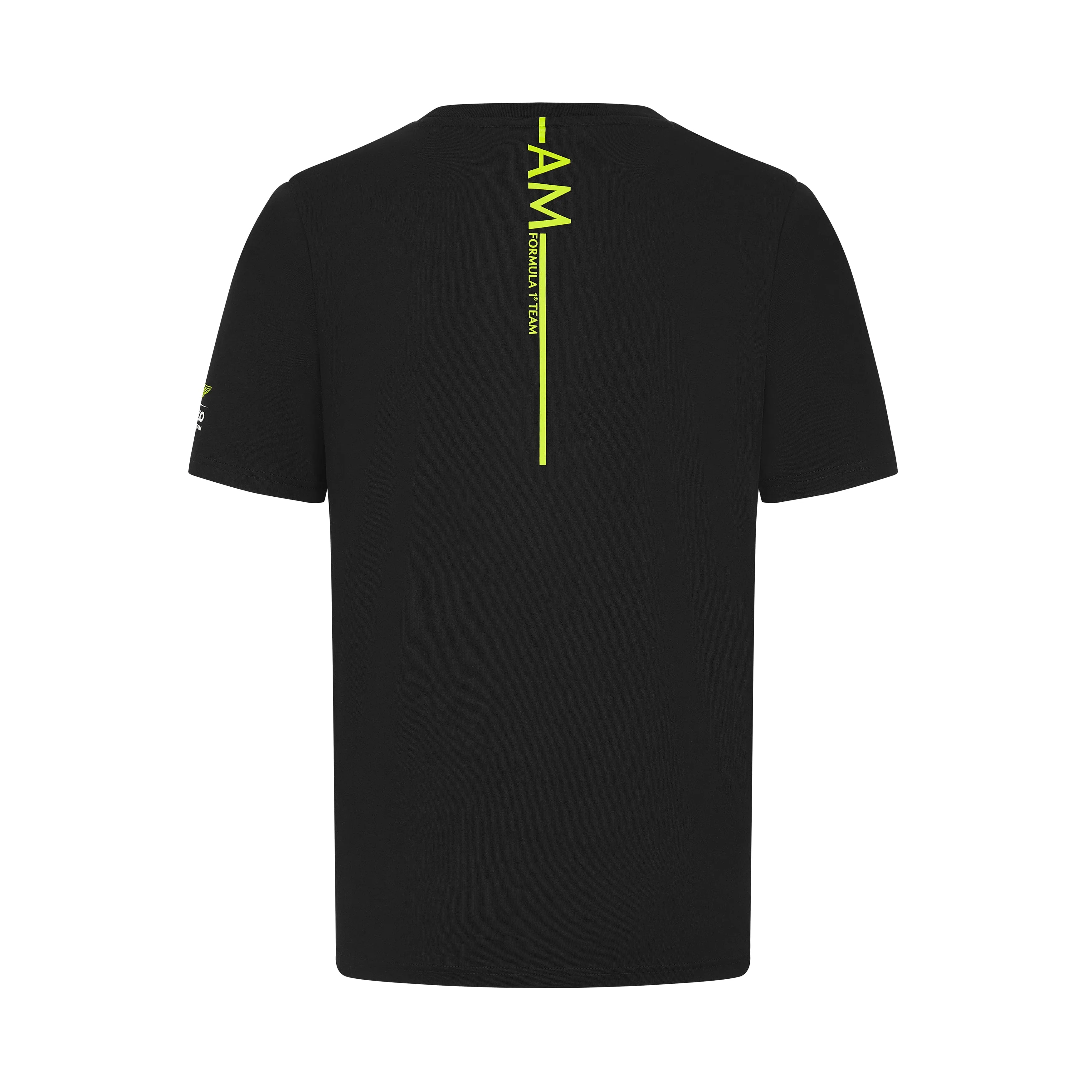 Aston Martin F1 Lifestyle Printed T-Shirt - Black