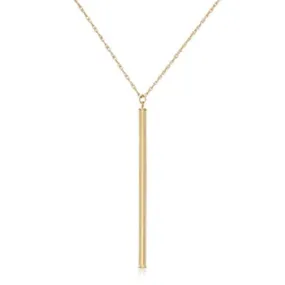 Aura by Martin Binder Gold Bar Drop Necklace