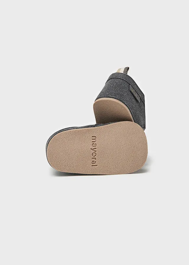 Baby Desert Boot in Dark Grey