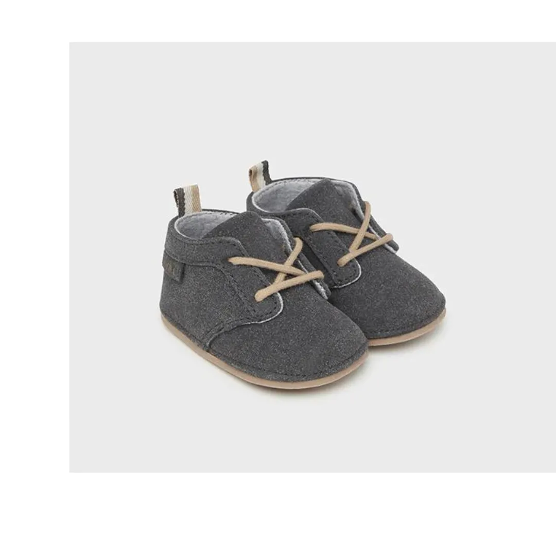 Baby Desert Boot in Dark Grey