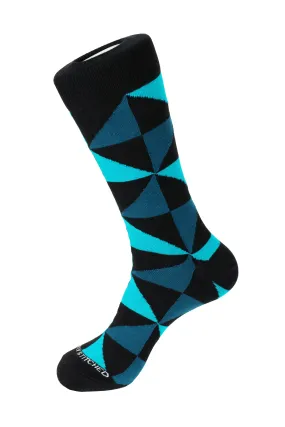 Balanced Diamond Crew Sock