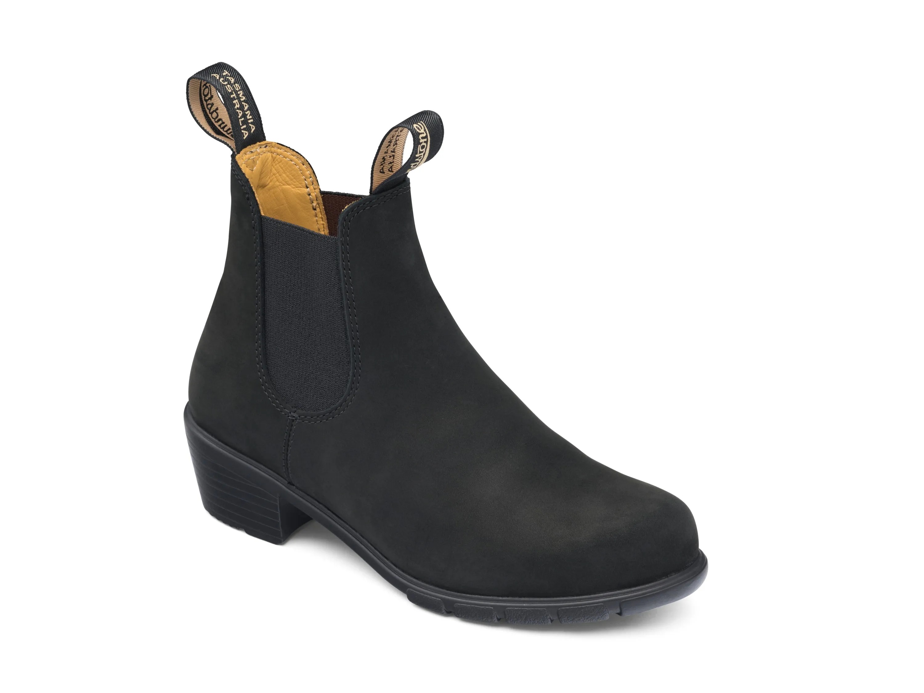 Blundstone 1960-Women's Series Heel Black Nubuck