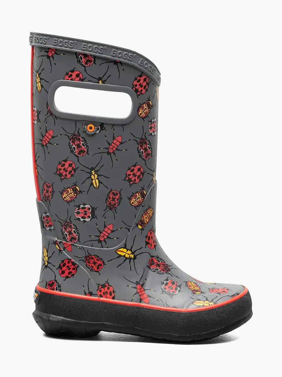 Bogs Yth Rainboot Bugs