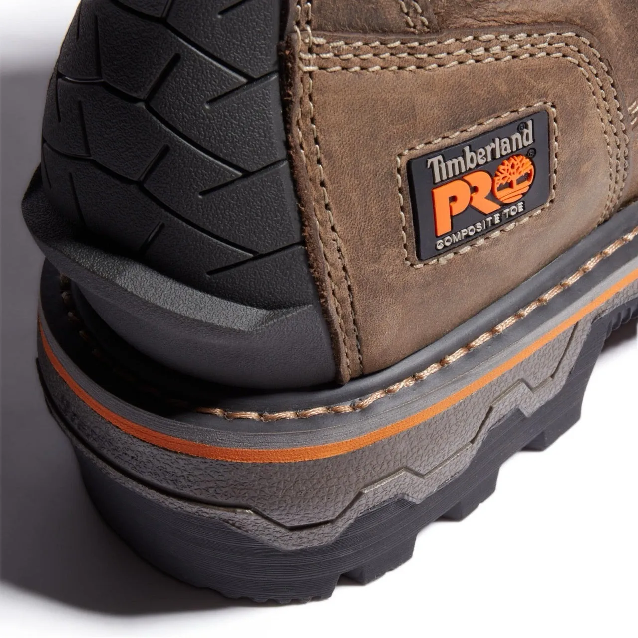 Boondock HD 8 Inch Composite-Toe Waterproof Work Boot Brown