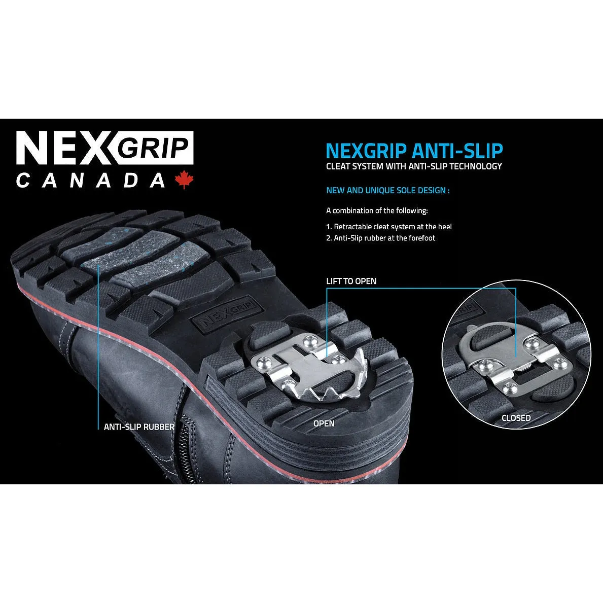 BOTTE NEXGRIP CRAMPONS ICE SNOW 2.0