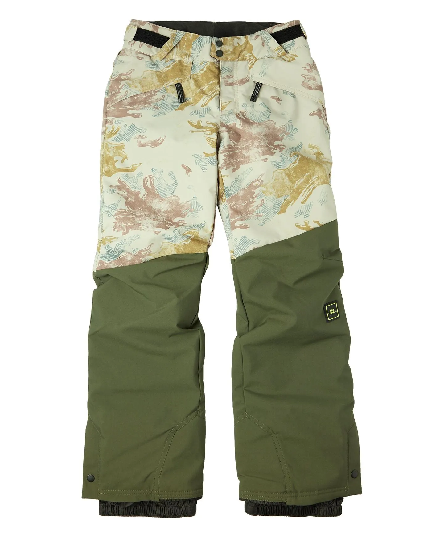 Boy's Anvil Aop Snow Pants - Light Camo