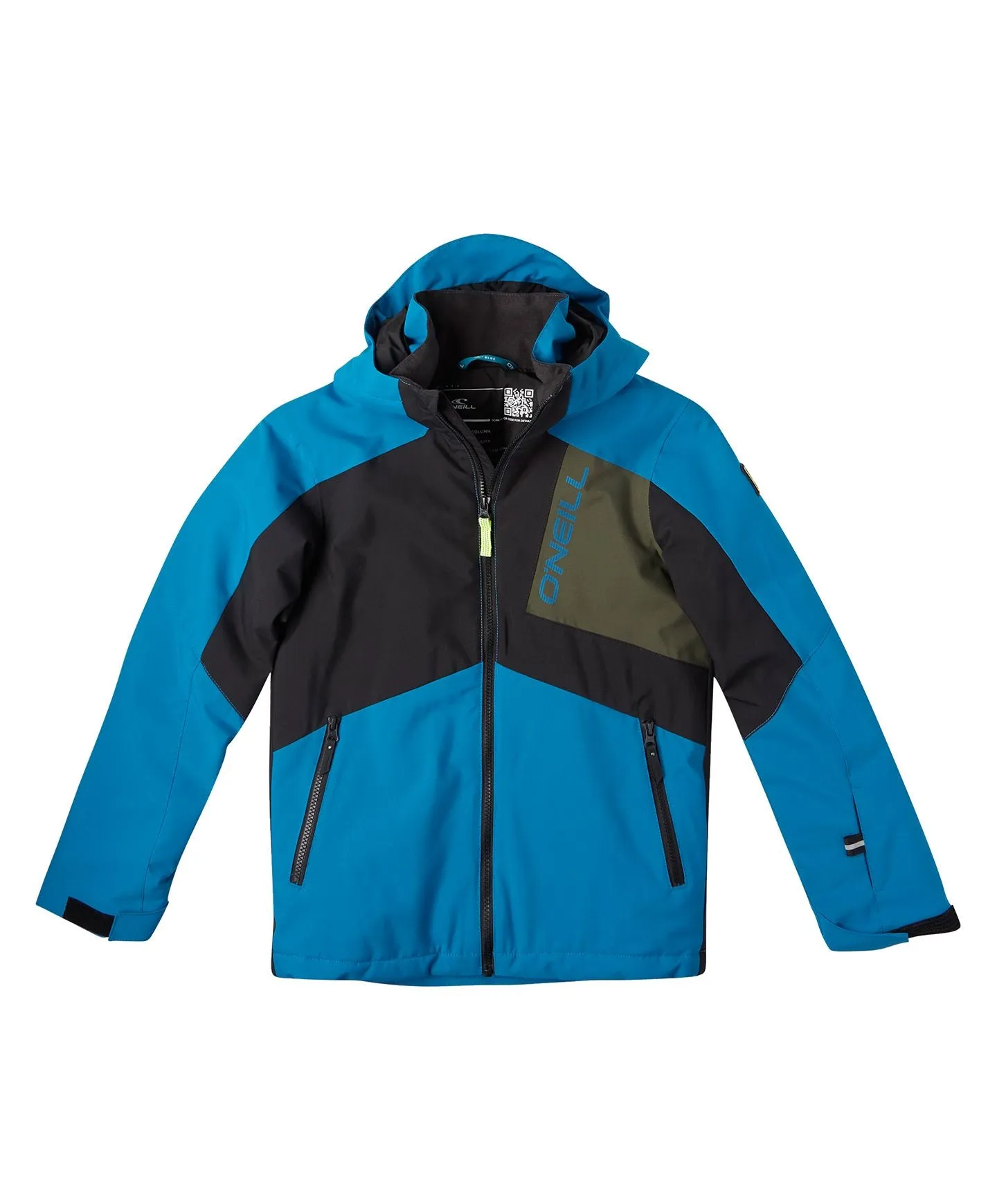 Boy's Hammer Snow Jacket - Directoire Blue Colour Block