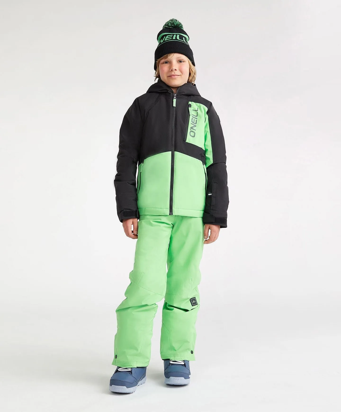 Boy's Hammer Snow Pants - Luminous Green