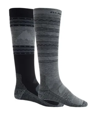 Burton Mens Performance Lightweight Socks 2-Pack