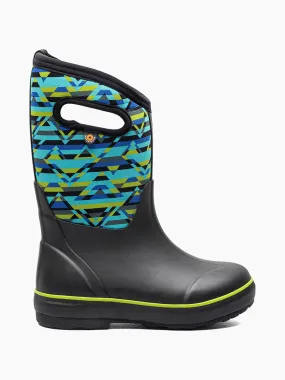 Classic II Kid's Mountain Snow Boot - Black/Blues