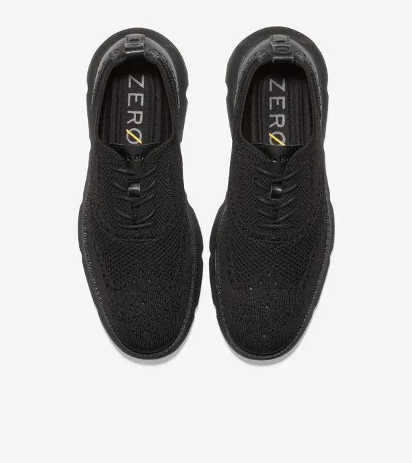 Cole Haan 4.Zerogrand Stitchlite Oxford Black Knit Black    