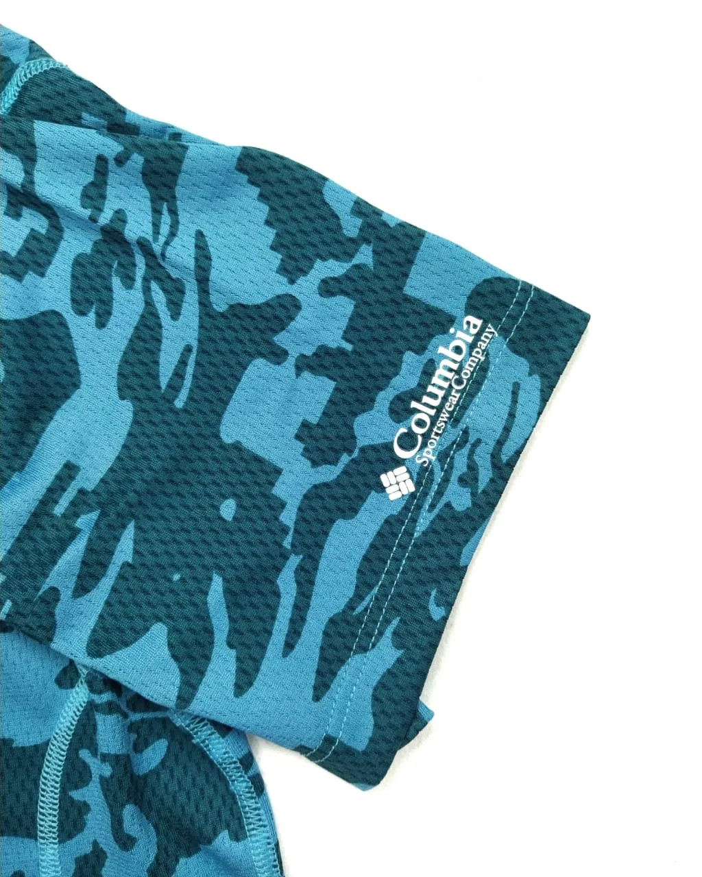 Columbia Short Sleeve T-Shirt  Glitch Blue/Green