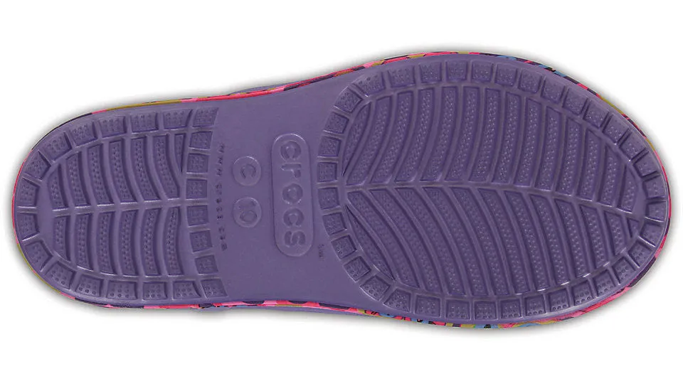 Crocs Kids BumpIT Graphic Boot Blue Violet