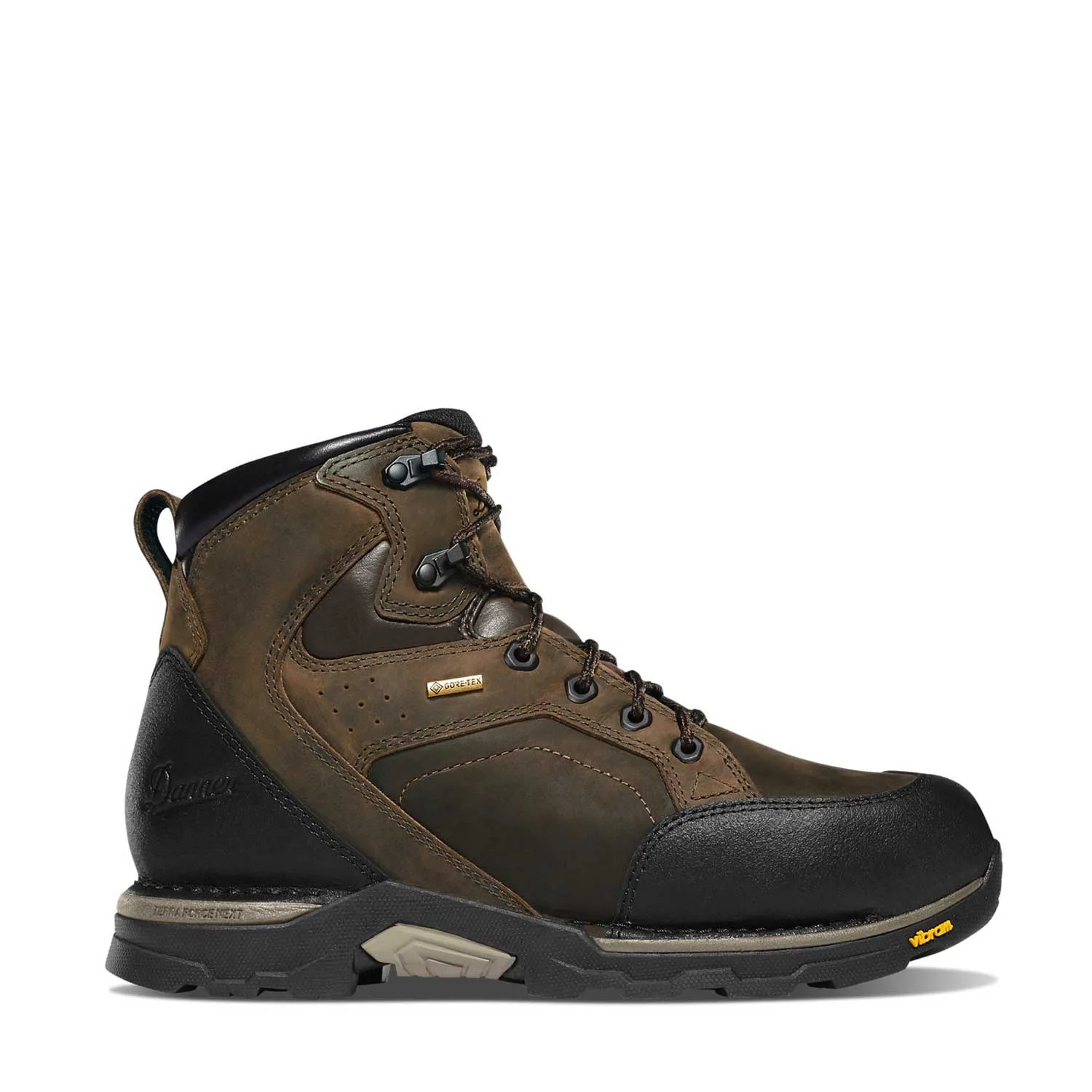 Crucial 6 Inch Composite-Toe NMT Waterproof Work Boot Brown