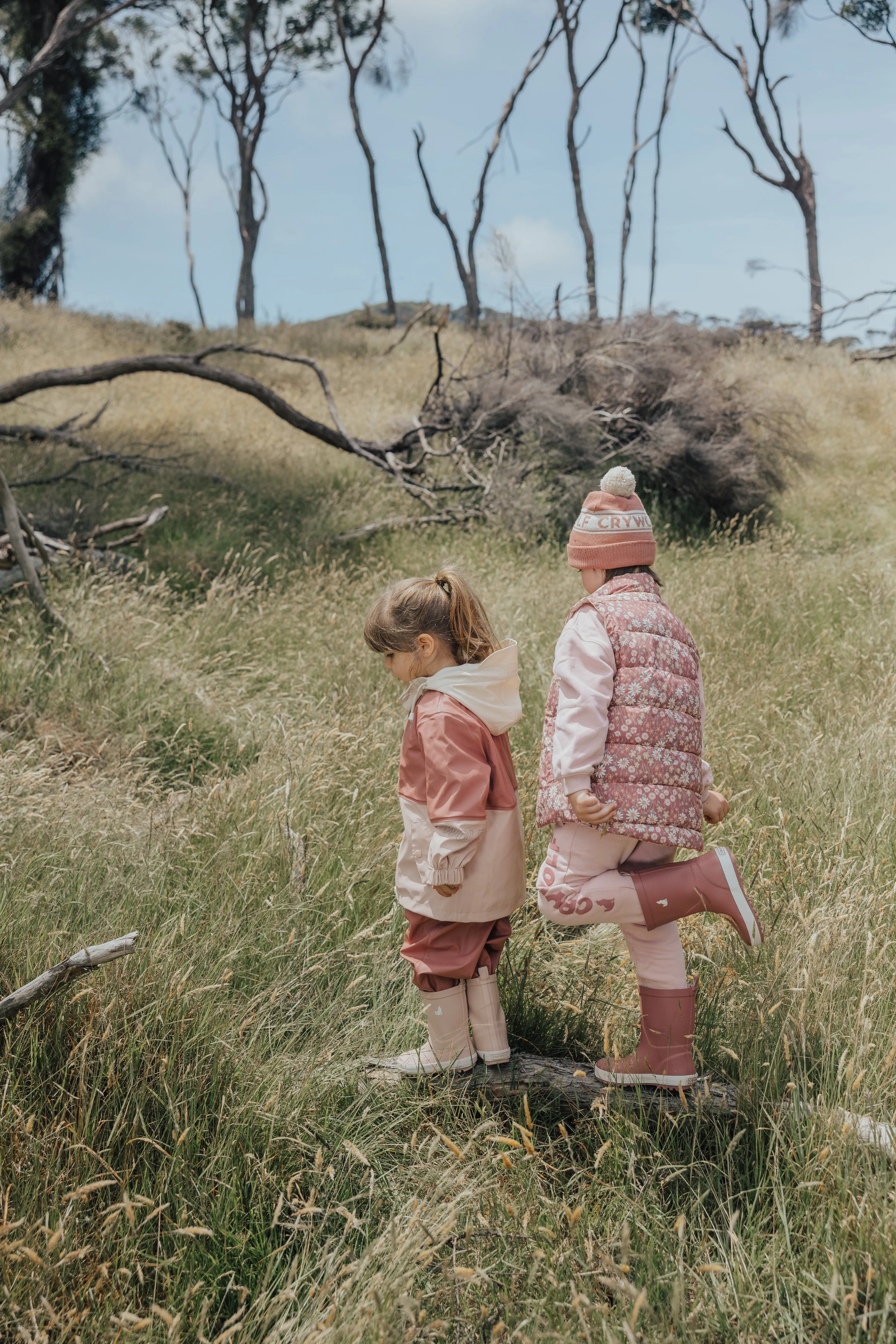 Crywolf Rain Boots - Dusty Pink