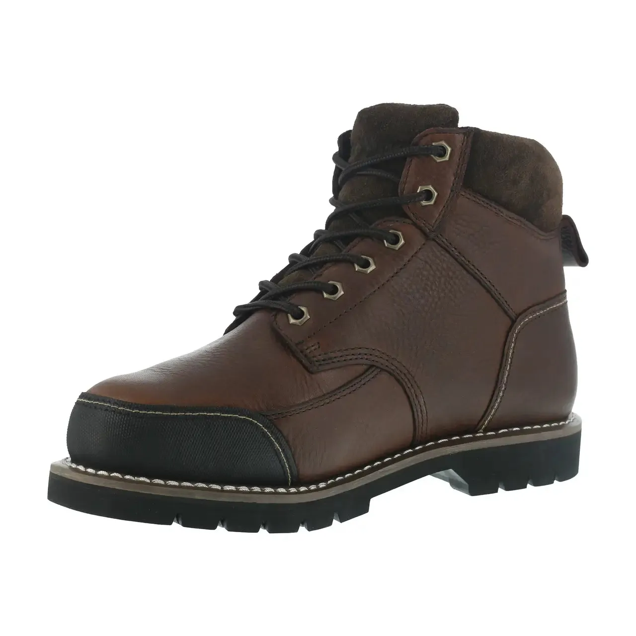 Dozer Steel-Toe 6 inch Metguard Work Boot Brown