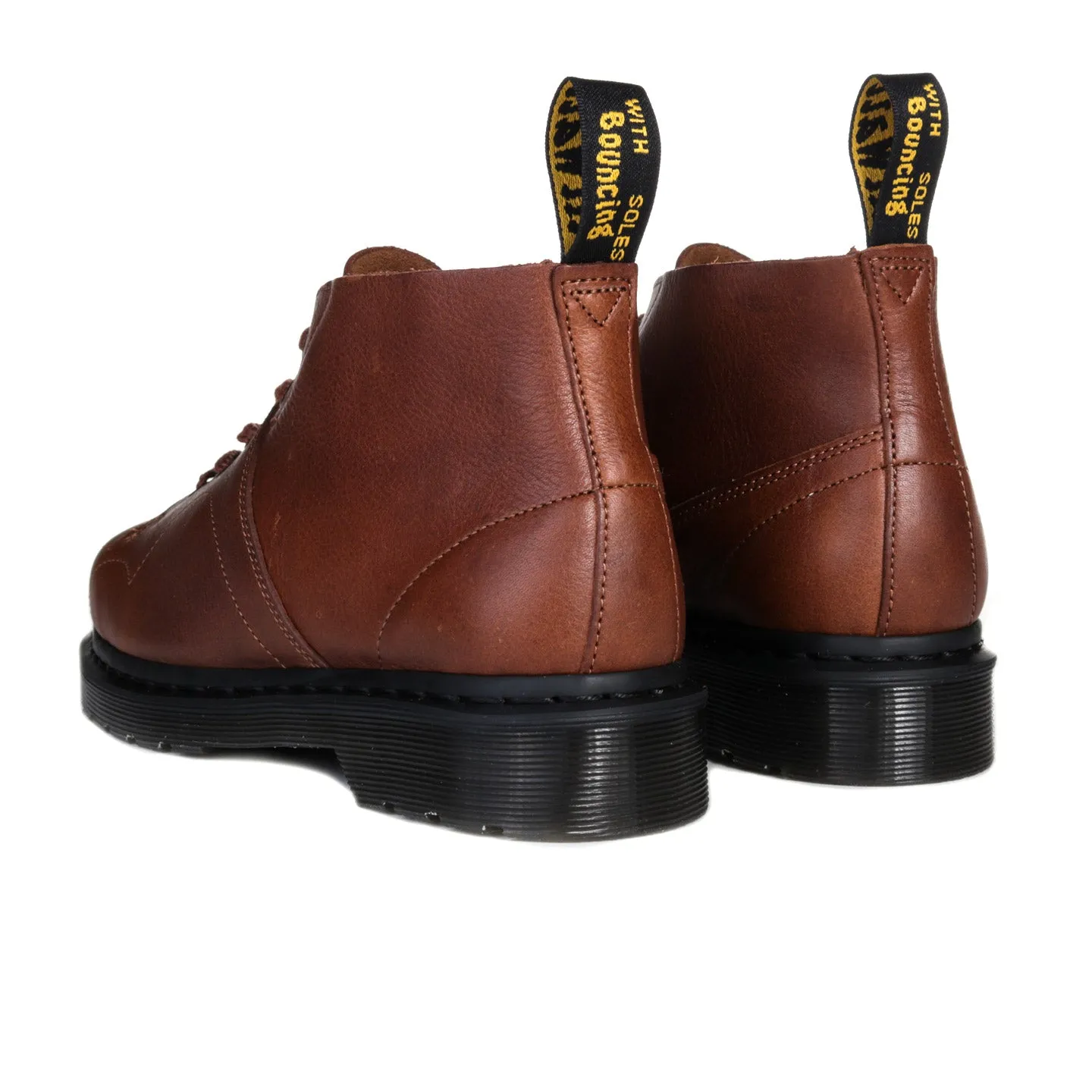 DR. MARTENS CHURCH BOOT BROWN BUCKINGHAM