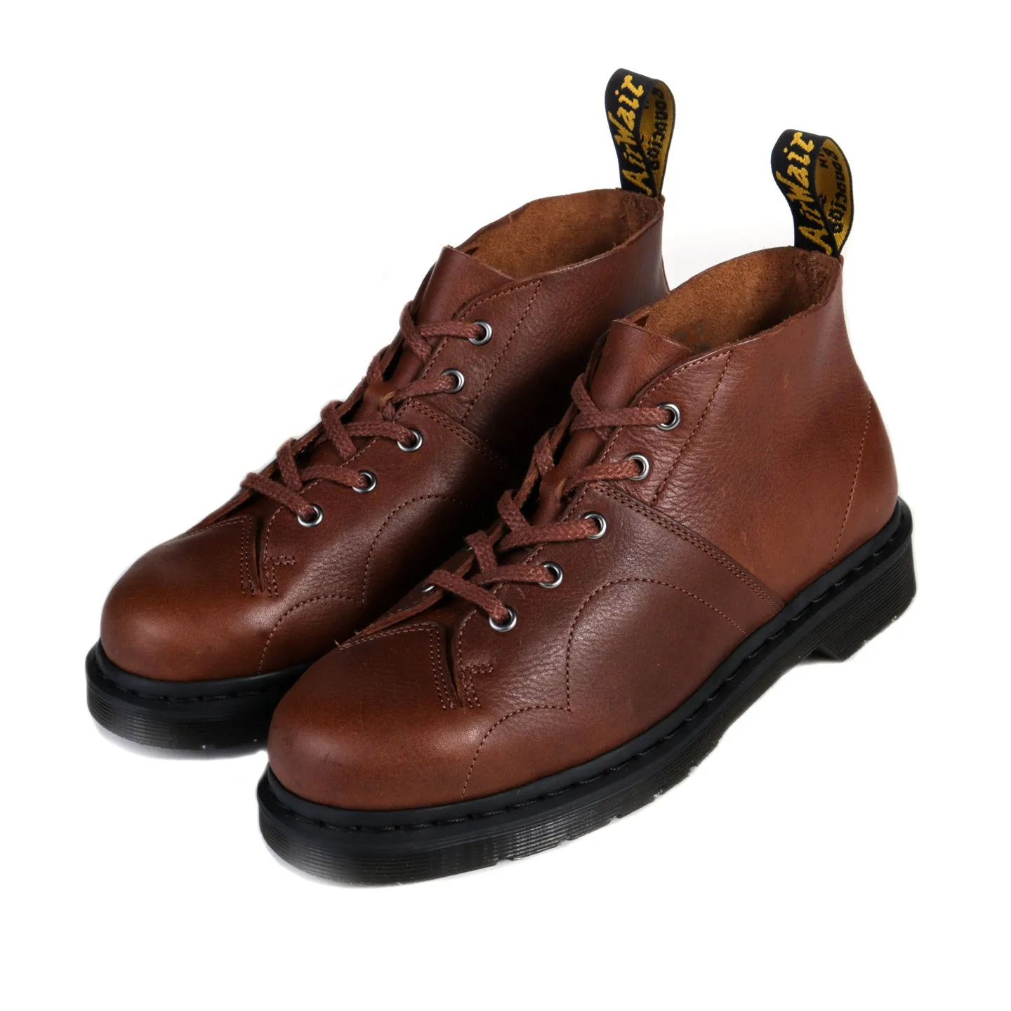 DR. MARTENS CHURCH BOOT BROWN BUCKINGHAM