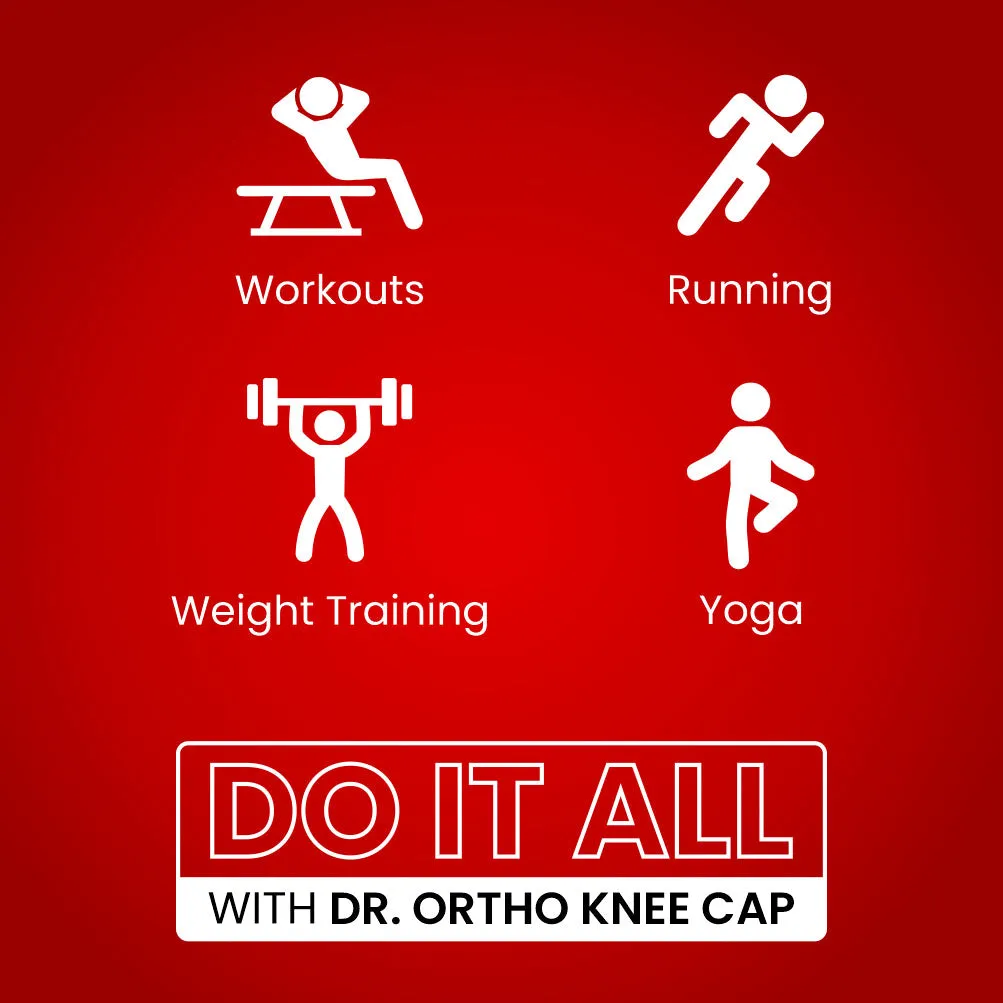 Dr. Ortho Knee Cap (Black)