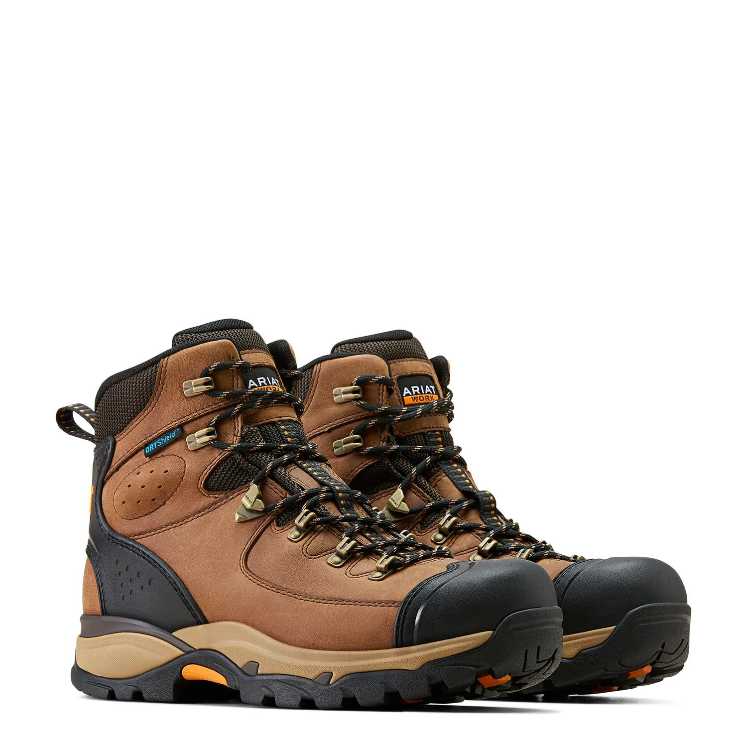 Endeavor 6in Waterproof Work Boot Dusted Brown