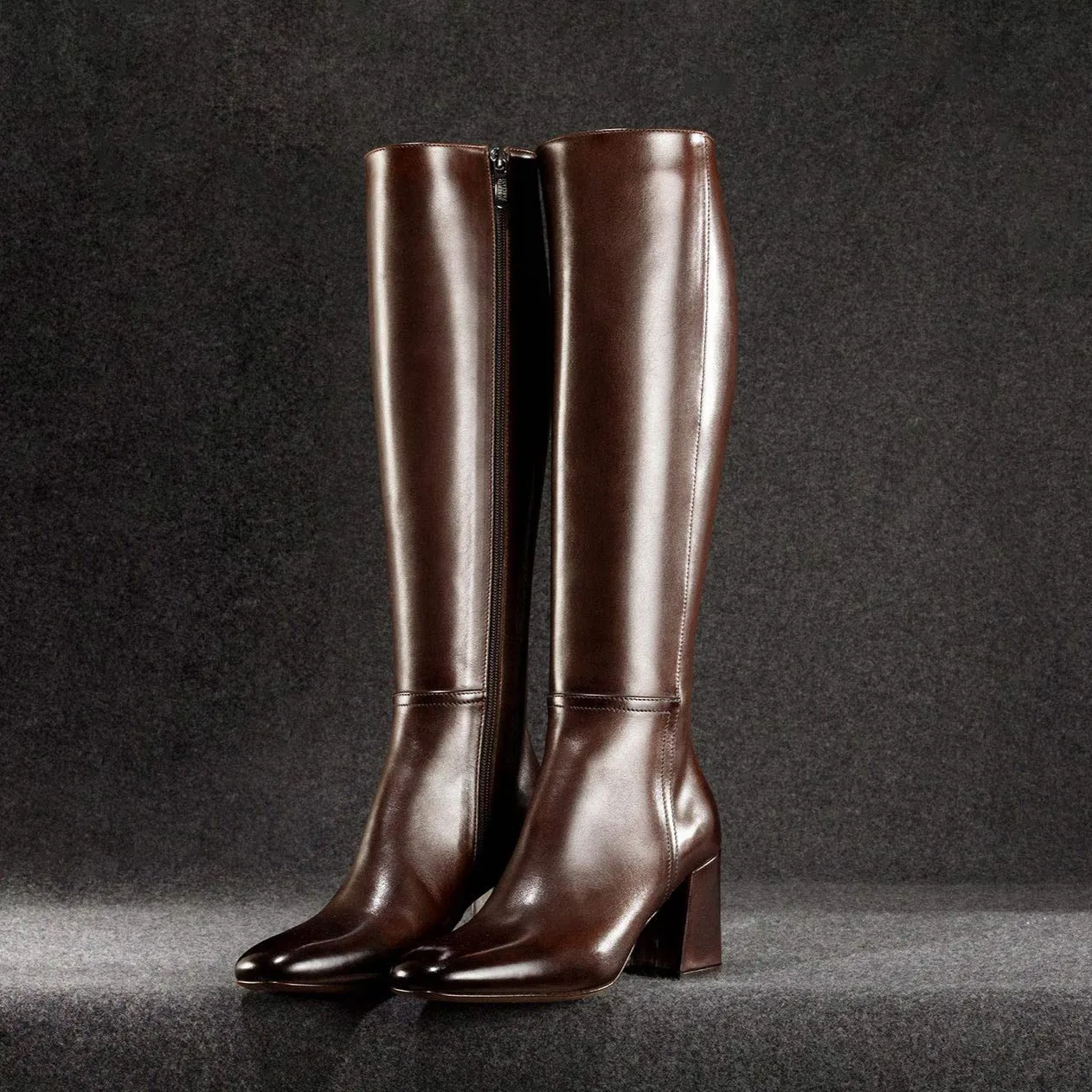 EVA 82013 <br> Leather high boots