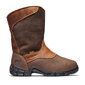 Excave Steel-Toe Met Guard WP Pull-On Work Boot Brown