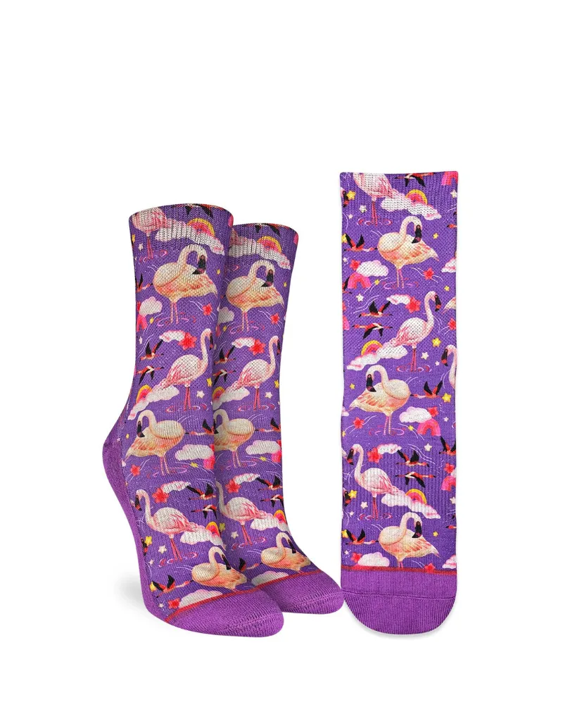 FLAMBOYANCE OF FLAMINGOS ACTIVE SOCK