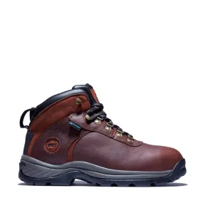 Flume Steel-Toe Waterproof Work Boot Brown