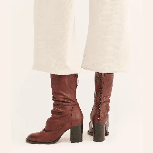 Free People Elle Block Heel Boot