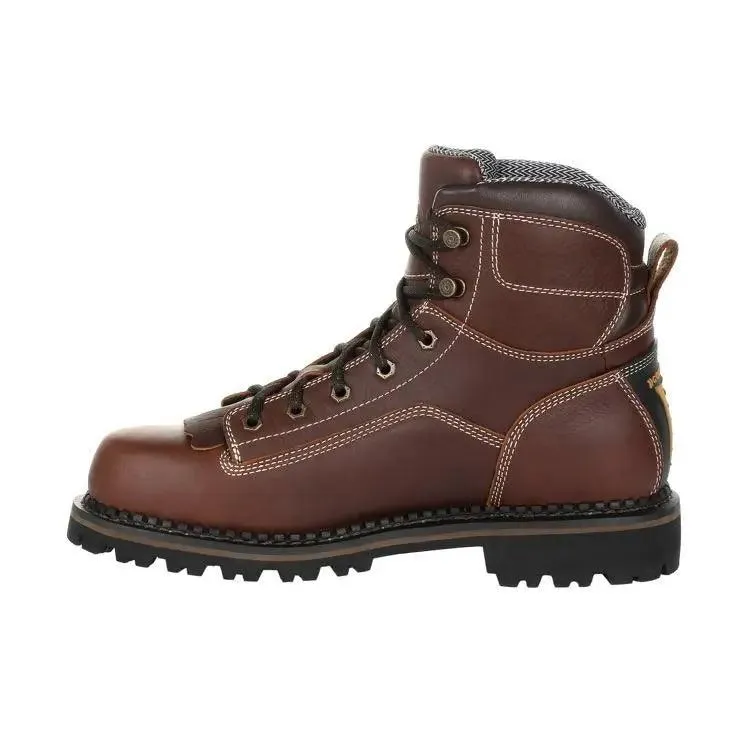 Georgia Boot AMP LT Logger Low Heel Waterproof Work Boot GB00270