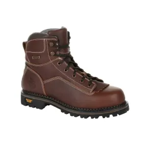 Georgia Boot AMP LT Logger Low Heel Waterproof Work Boot GB00270